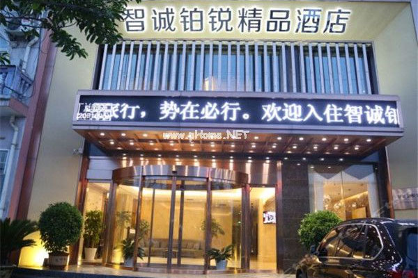 漢中智誠鉑銳精品酒店弧形自動門