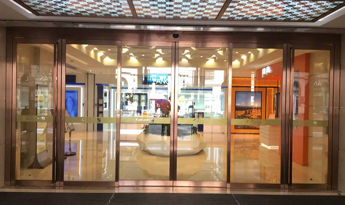 商場(chǎng)自動(dòng)感應(yīng)門(mén)