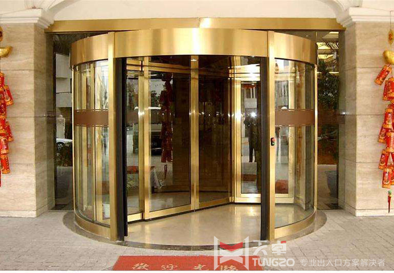 新型兩翼自動旋轉門