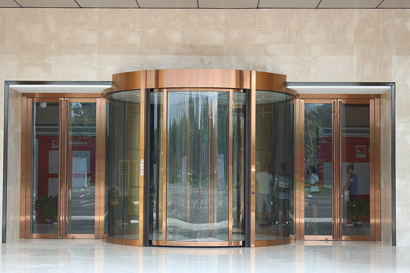 西安商場旋轉門