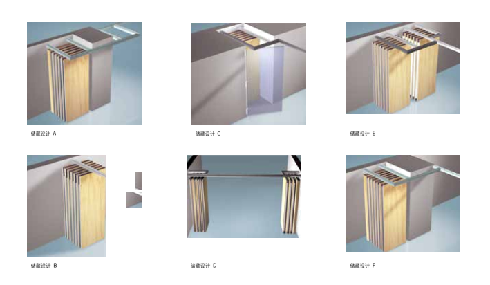 室內酒店活動隔斷隔音墻多瑪凱拔