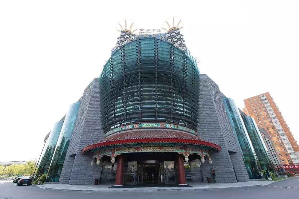 北京維景國際大酒店蓋澤旋轉門，西安天卓自動門