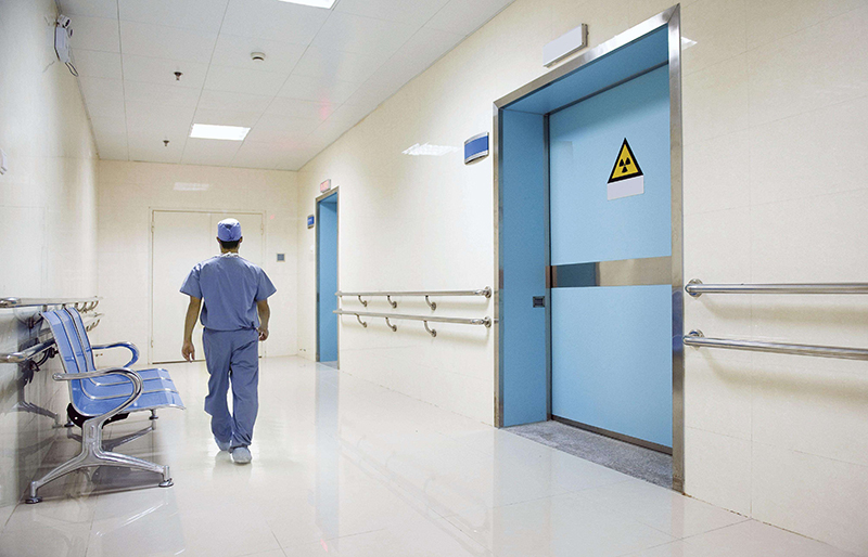 松下醫院用普通防輻射自動門