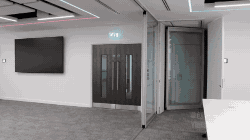 DORMA多瑪全自動水平活動隔斷隔音墻