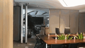 深圳免稅大廈活動隔斷