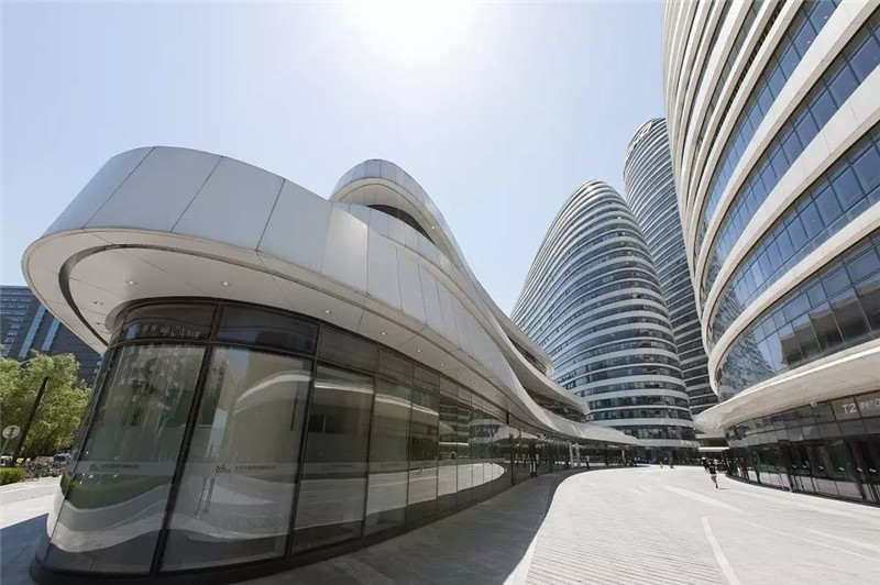 辦公寫字樓地彈簧玻璃門