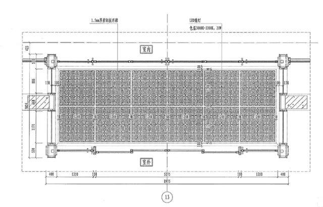 北京穎泰嘉和辦公大樓自動門設計圖