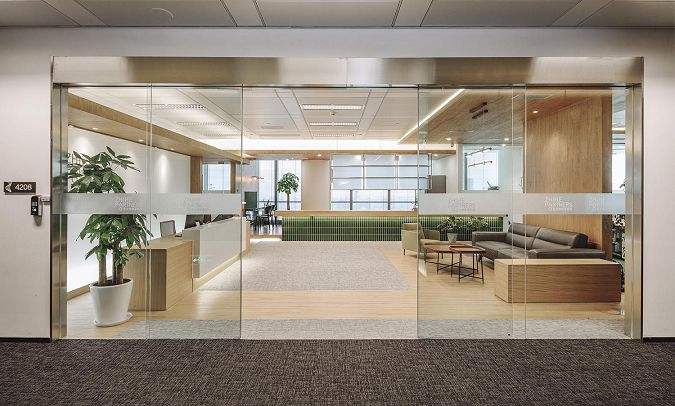 陜西聯強律師事務所辦公室自動門