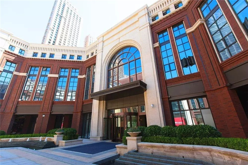 蓋澤自動(dòng)旋轉(zhuǎn)門綠蔭里商場(chǎng)購(gòu)物中心-冷氣不