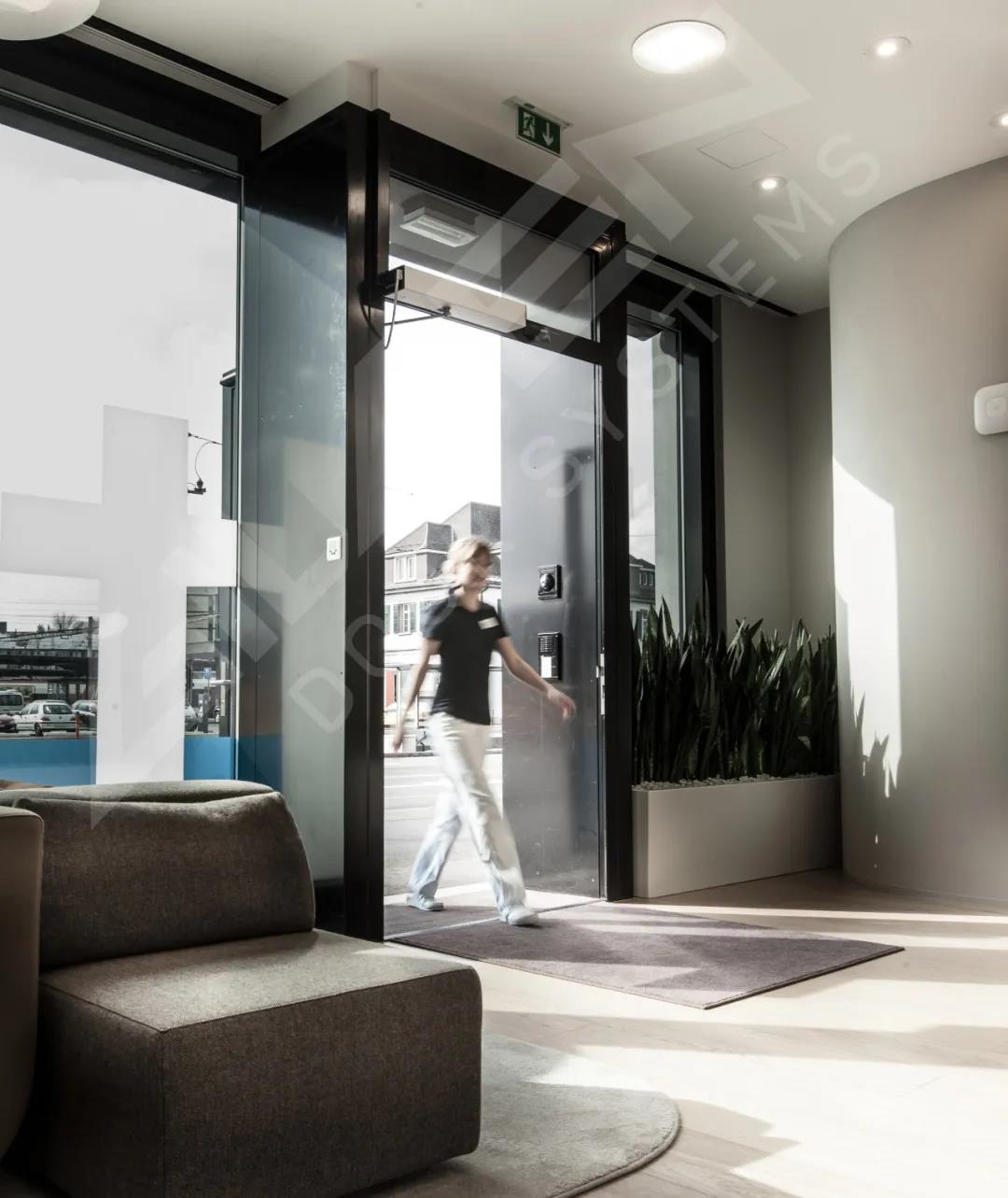 西安天卓自動平開門