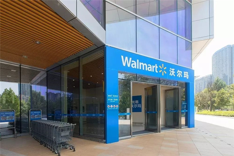 沃爾瑪超市自動門