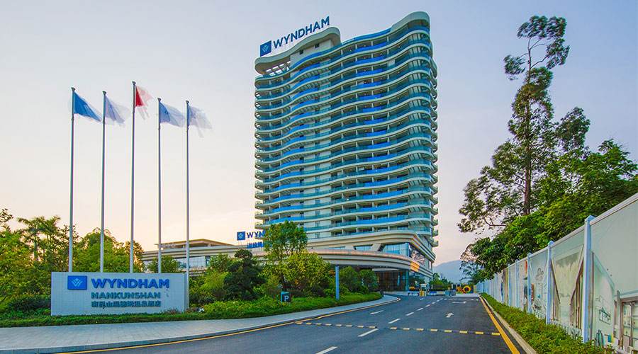 松下250重型自動門案例——龍門溫德姆溫泉酒店