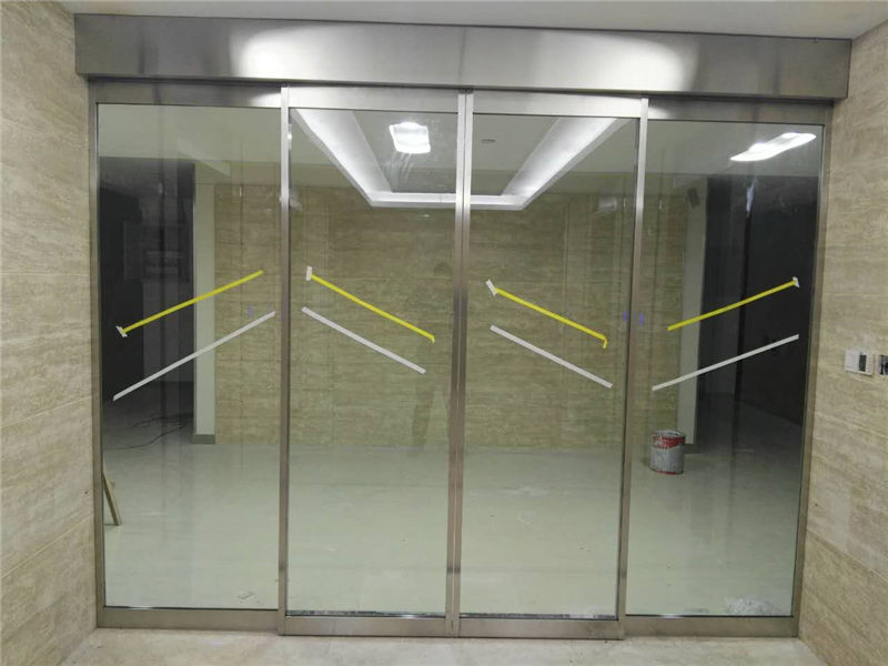 武漢農村商業銀行辦公室電梯間松下新恒帝自動門