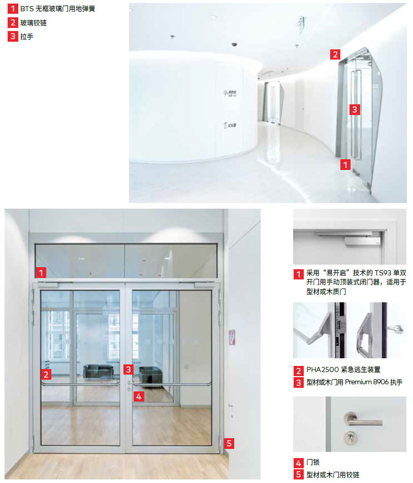 從開放到吸引個性化辦公空間整合“易開啟”門控解決方案