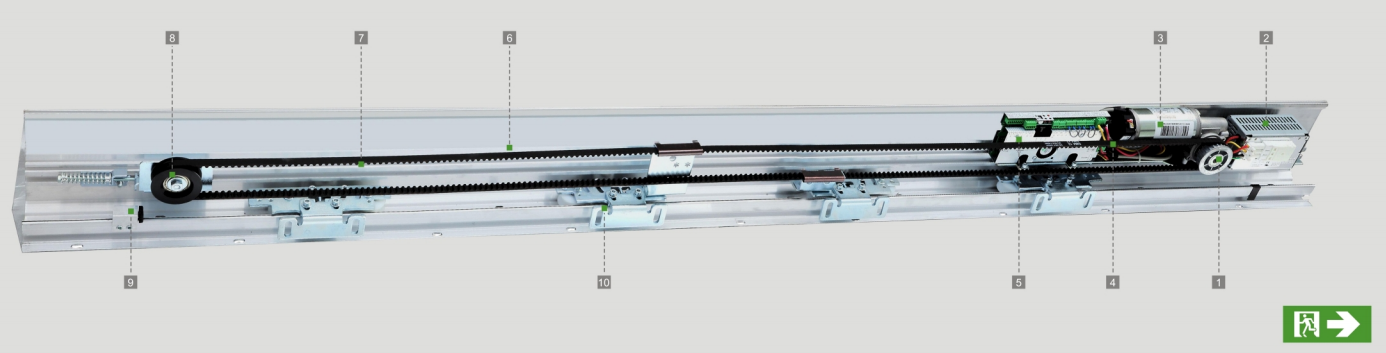 西安重型自動門，可選擇多瑪/松下/天卓