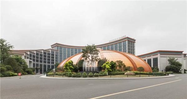 無錫馬兒島酒店蓋澤TSA 365 NT旋轉門和TS 550 NV地彈簧應用