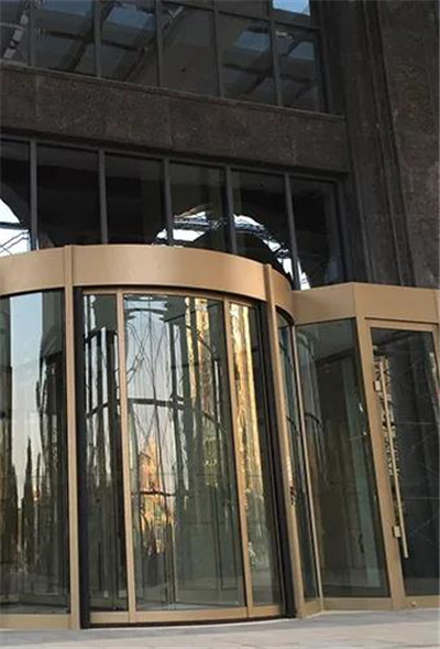 西安天卓自動門超高兩翼豪華旋轉門