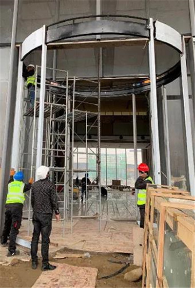 西安天卓自動門超高兩翼豪華旋轉門