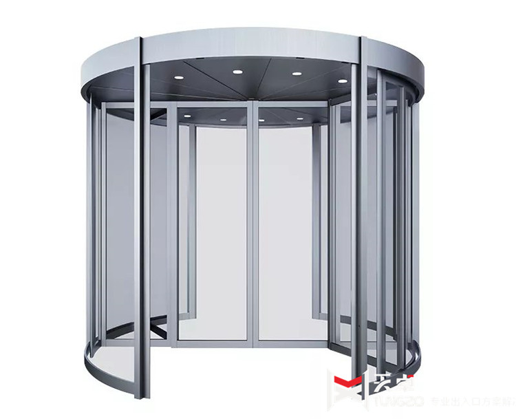 美觀環保兩翼<a href=https://xinghuofengchuan.com/xuanzhuan/ target=_blank class=infotextkey>自動旋轉門</a>