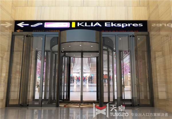 西安天卓旋轉門