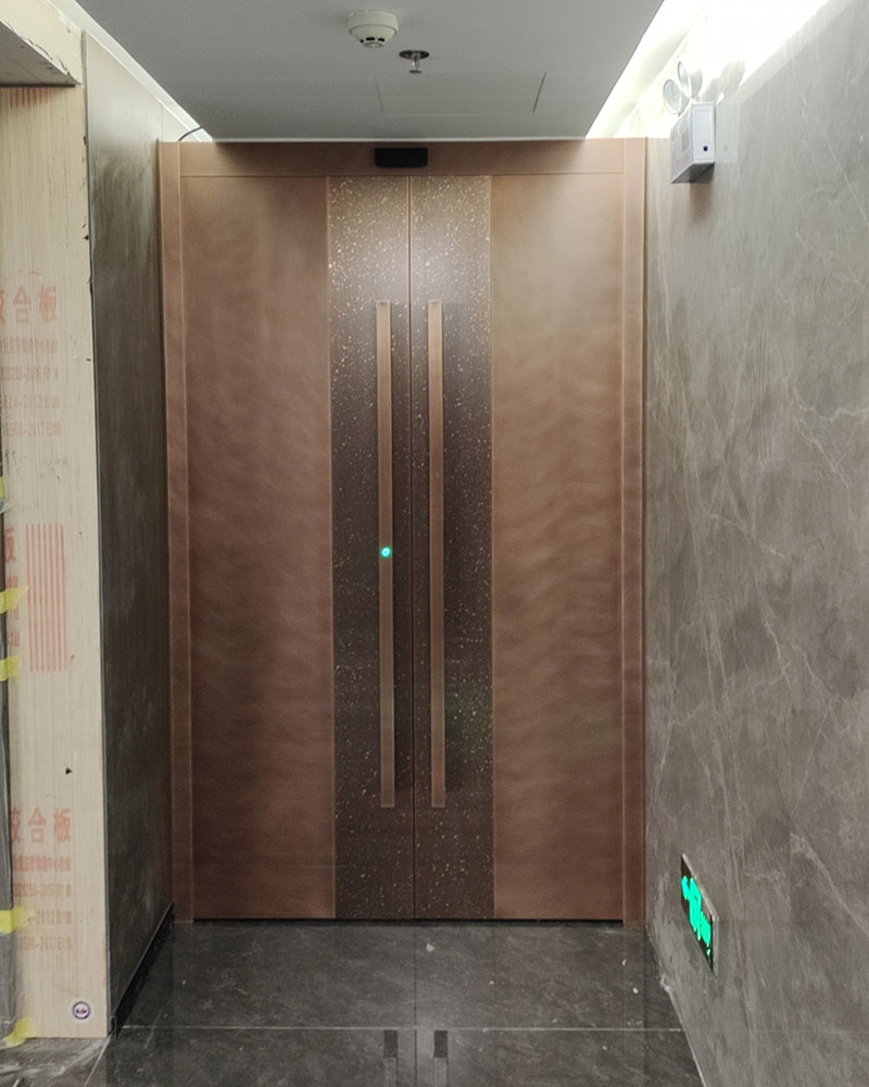 萊安中心五星級辦公室銅門